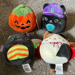 bundle of Halloween squishmallows
